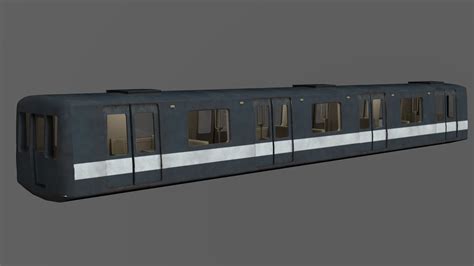 Artstation Subway Car Wip