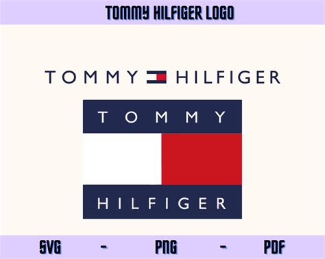 Tommy Hilfiger Svgpngpdf Vector Cricut Cutting Files Etsy