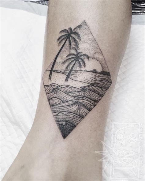 30 Hermosos Tatuajes Inspirados En La Playa Y El Mar Tatuajes Para