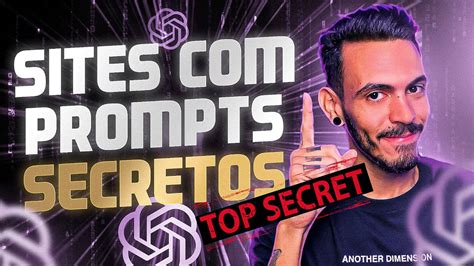 3 SITES PROMPTS para CHATGPT SECRETOS Não Querem que Você os