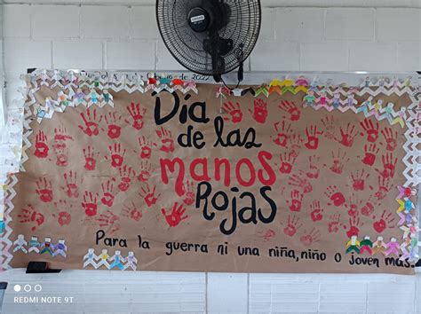 DÍA INTERNACIONAL DE LAS MANOS ROJAS World Vision