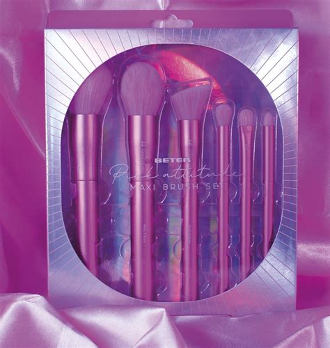 Set Regalo Brochas De Maquillaje Pink Attitude Collection Beter