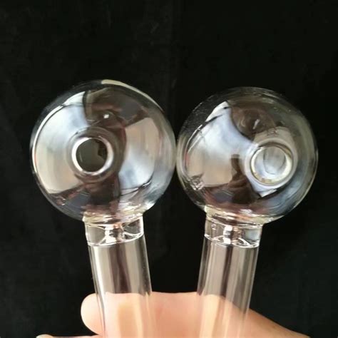 2020 Super Bubble Transparent Glass Pipe Wholesale Bongs Oil Burner