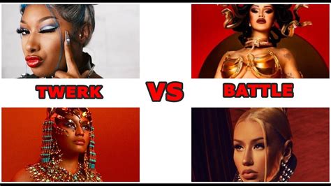 Twerk Battle 2021 Megan Vs Cardi B Vs Iggy Vs Nicki Minaj Youtube