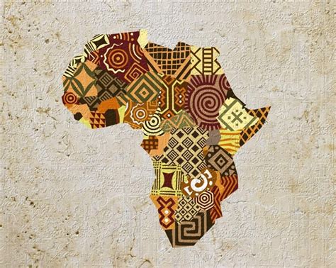 African Map Art, African Print Map Decor, African Wall Art, African Wall Decor, African Shop ...