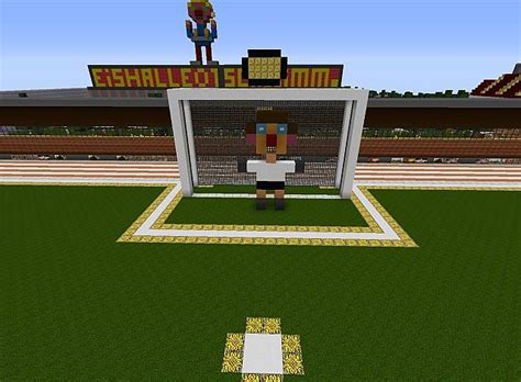 Fussball Stadion Minecraft Map