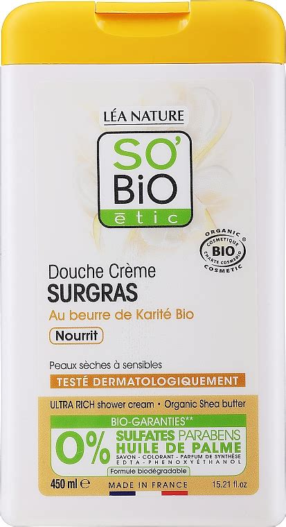 So Bio Lipid Replenishing Shea Shower Cream Crema De Ducha Makeup Es