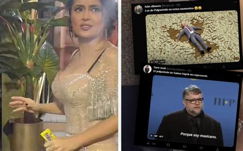 Memes De Salma Hayek Y Su Pulparindo En Los Golden Globes Grupo Milenio