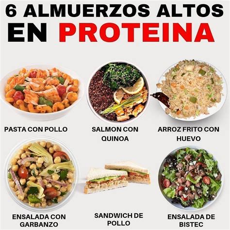 Vitasport Nutrition On Instagram “💥almuerzos Ricos En ProteÍnas 💥