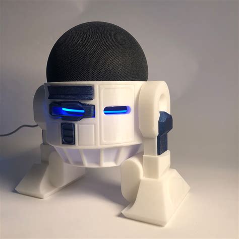 R2D2 Inspired Echo Dot Generation 4 Holder Star Wars Amazon Etsy