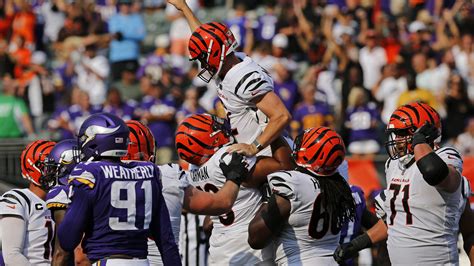 Bengals vs. Vikings game on Saturday: How to watch