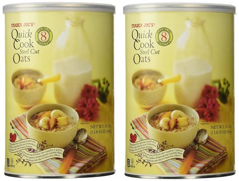 Trader Joes Quick Cook Steel Cut Oats 2 Pack Grocery