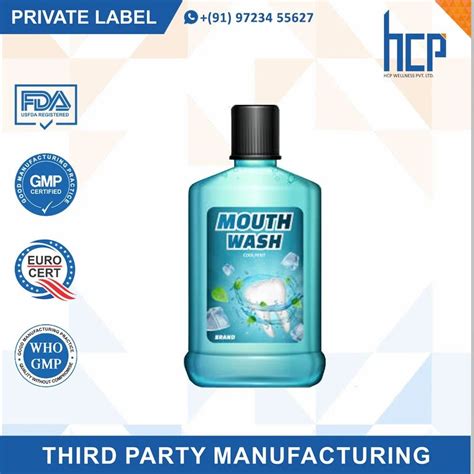 Liquid Private Label Antiseptic Mouthwashes At Rs 70 Bottle In