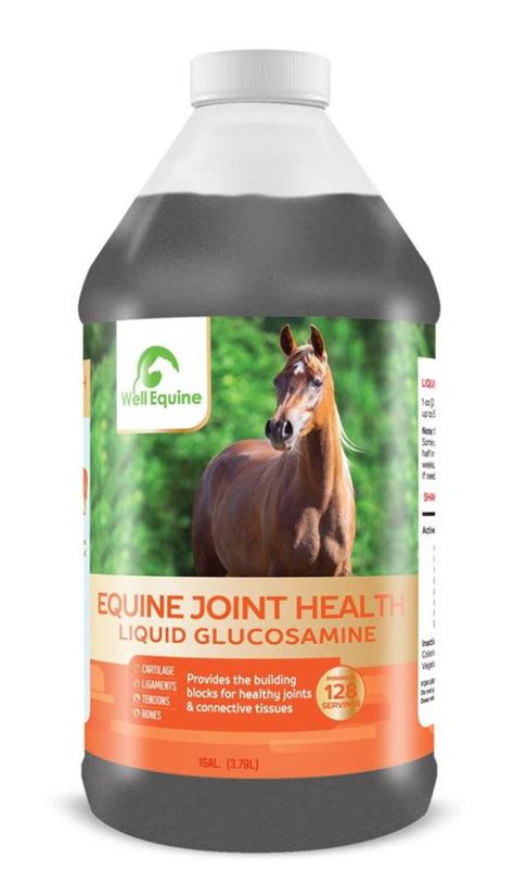 Liquid Glucosamine For Horses Equine Glucosamine Gallon Effective