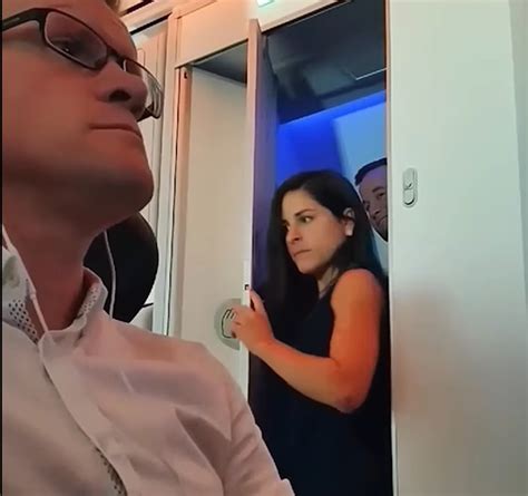 Couple Caught On Video Joining The Mile High Club View From The Wing