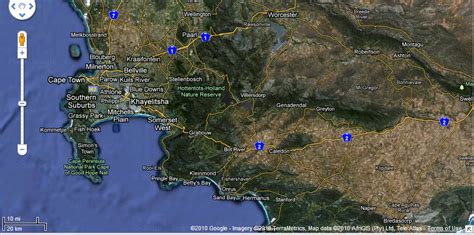 PRINGLE BAY MAP – PRINGLE BAY