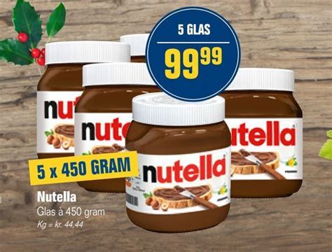 Nutella Tilbud Hos Otto Duborg