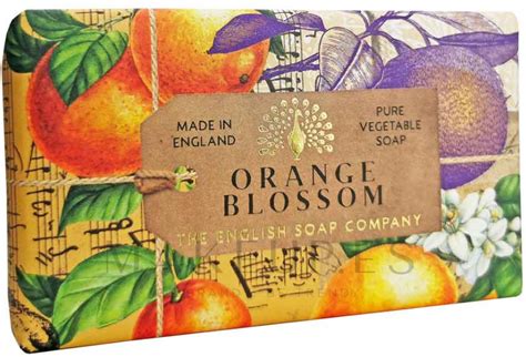 The English Anniversary Orange Blossom Soap Jabón perfumado con