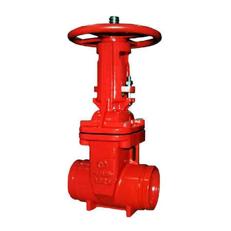 Fire Protection Os Y Gate Valve D I Body Grooved Ul Fm Argco