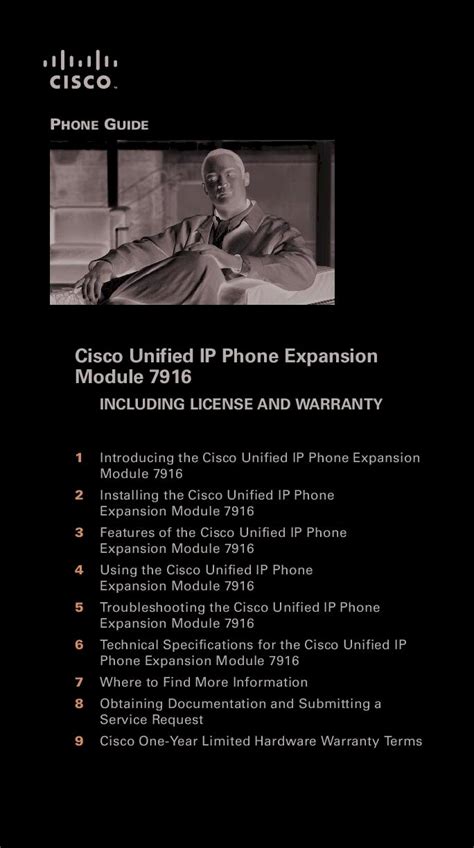 Pdf Cisco Unified Ip Phone Expansion Module 7916  1 Introducing The Cisco Unified Ip Phone