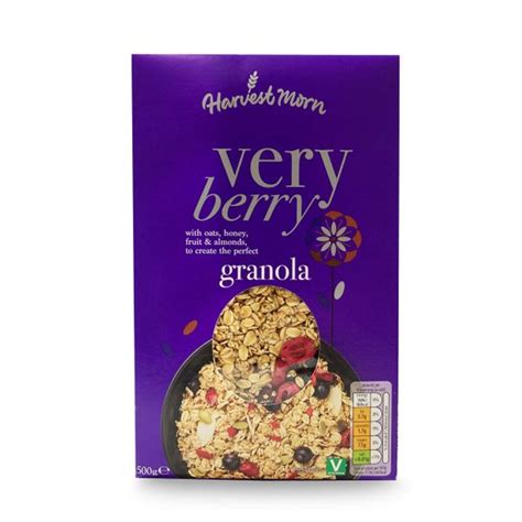 Very Berry Granola 500g Harvest Morn Aldiie