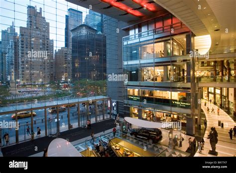 Columbus Circle Mall In New York City Stock Photo Royalty Free Image