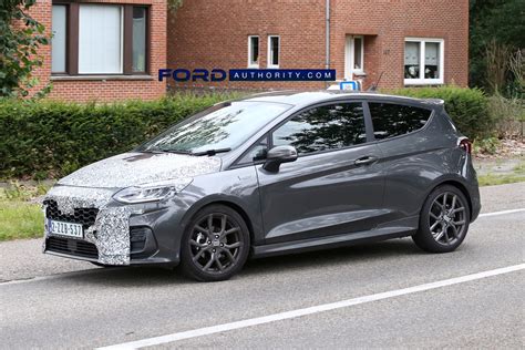 Refreshed 2022 Ford Fiesta Spied With Minor Front End Tweaks