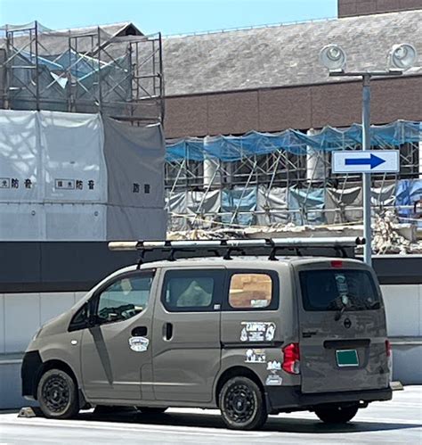 Nv200バネットのnissan・gwは仕事です・ちょっと暑すぎないですか？・gw楽しんでくださいね♪・nv200オーナーに関するカスタム事例