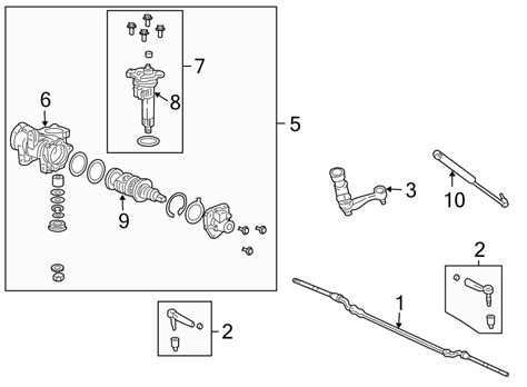 Gmc Sierra 1500 Steering Gear Housing 4 Wheel Drive 1 2 Ton 26062012 Gm Parts Wholesale