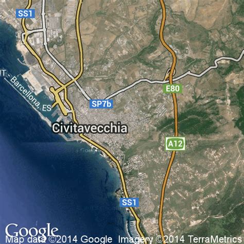 Mappa Di Civitavecchia Cartine Stradali E Foto Satellitari