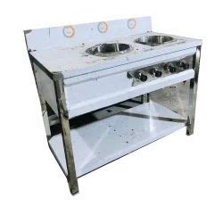 2 LPG SS Chinese Cooking Range For Commercial At Rs 15000 In