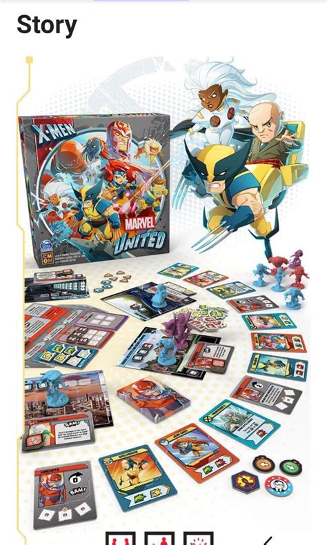 CMON Marvel United X Men Kickstarter Boardgame Hobbies Toys Toys