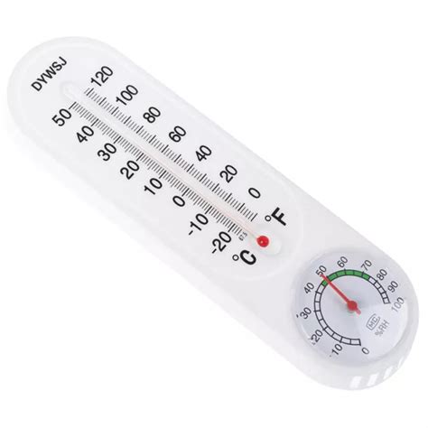 Wall Mounted Household Analog Thermometer Hygrometer Humidity Monitor