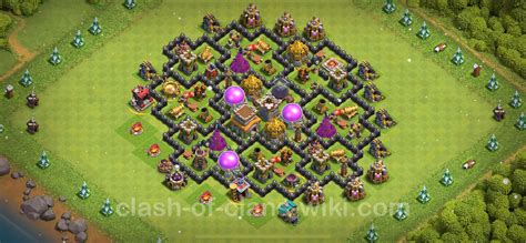 Gute Farm Base Rathaus Level Link Hybrid Coc Clash Of Clans