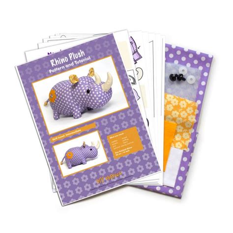 Weekend Kits Blog Sew Cute Plush Animals With Diy Fluffies Kits