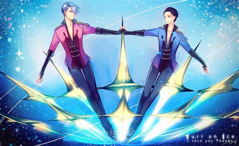 X Katsuki Yuuri Victor Nikiforov Yuri On Ice Victor Yuri