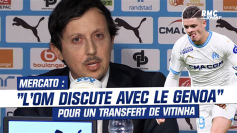 L Om Discute Avec Le Genoa Pour Vitinha Annonce Longoria