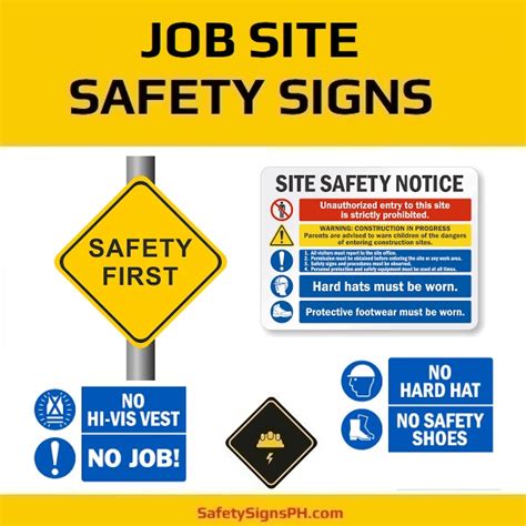 Construction Safety Signs - SafetySignsPH.com Philippines