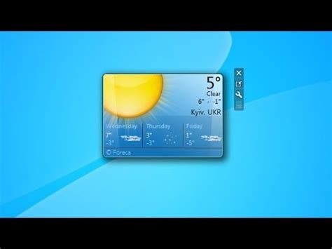 Come Aggiungere Le Previsioni Meteo Sul Desktop Di Windows 7 Very Tech