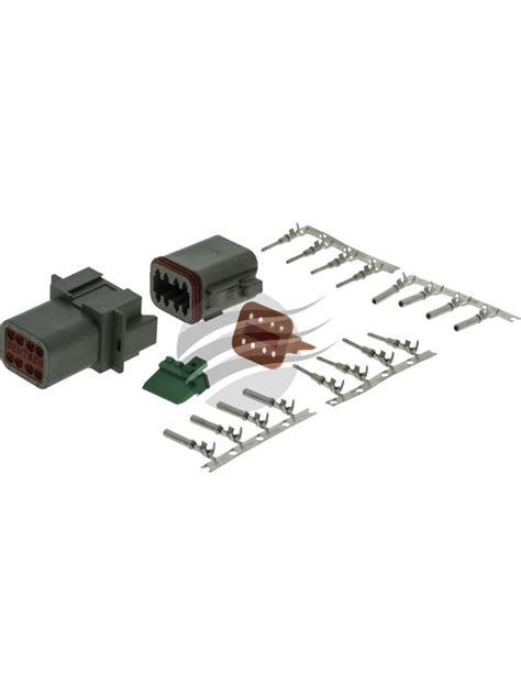 Buy Deutsch Dt Series Way Connector Kit Incl F Crimp Terminals And