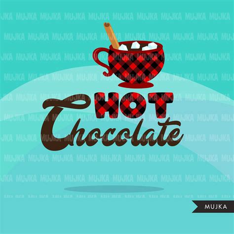 Hot Chocolate With Marshmallows Clip Art