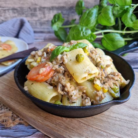 Rigatoni Mit Hackfleisch Das Rezept Jofoodwerkstatt