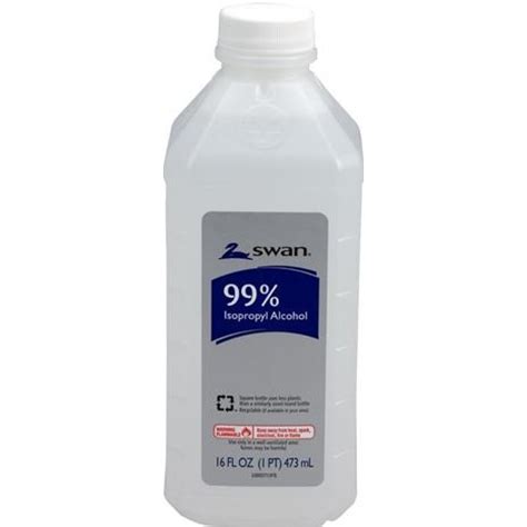 Swan Isopropyl Rubbing Alcohol White Ct