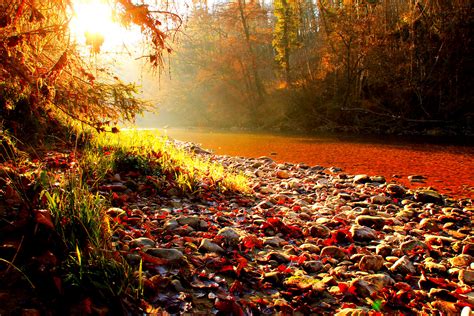 Indian Summer An Der Argen Ii Foto And Bild Jahreszeiten Herbst