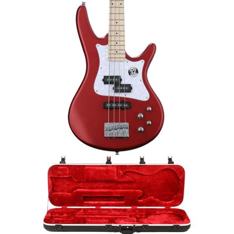 Ibanez Mezzo Srmd200 Bass Guitar And Case Bundle Candy Apple Matte Sweetwater