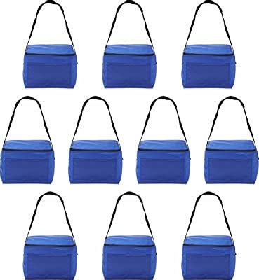 Amazon Nuogo 15 Pack Insulated Lunch Bags Bulk Reusable Cooler