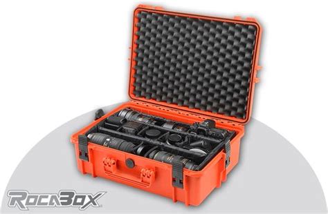 Rocabox Universele Camera Koffer Waterdicht Ip Oranje Rw