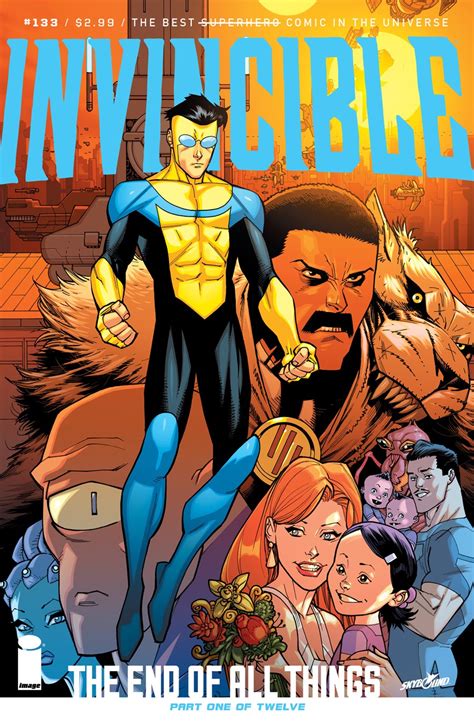 Robert Kirkman is ending Invincible with issue 144