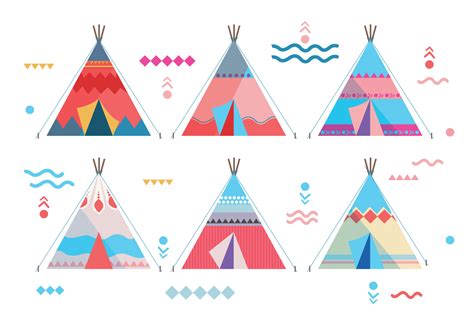 Teepee Vectors 110905 Vector Art at Vecteezy