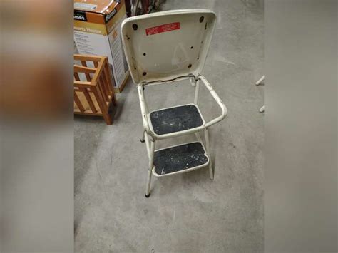 Vintage Cosco Step Stool Chair